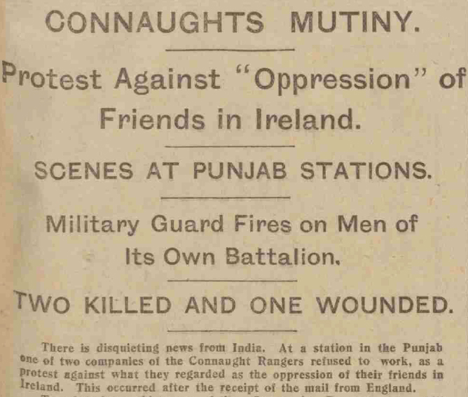 Mutiny of the Connaught Rangers
